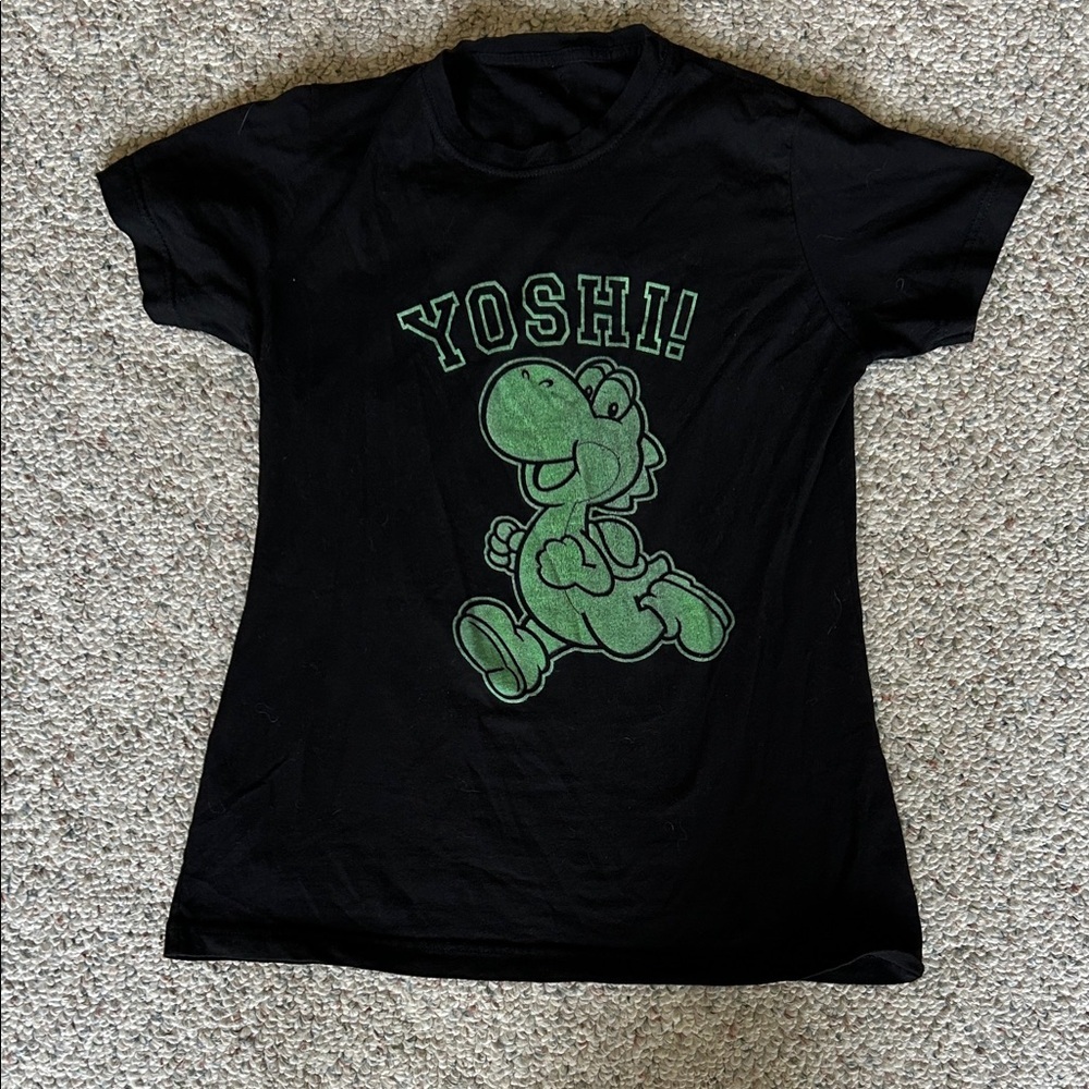 Black Yoshi T-Shirt- Juniors XL